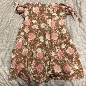 NWT URBAN OUTFITTERS floral babydoll dress